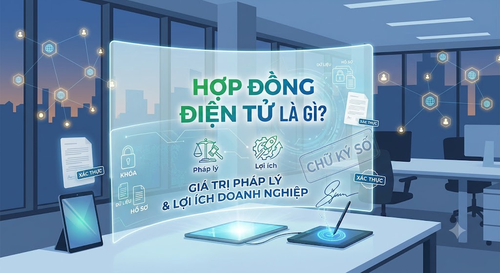 Hợp Đồng Điện Tử Là Gì? Giá Trị Pháp Lý Và Lợi Ích Cho Doanh Nghiệp